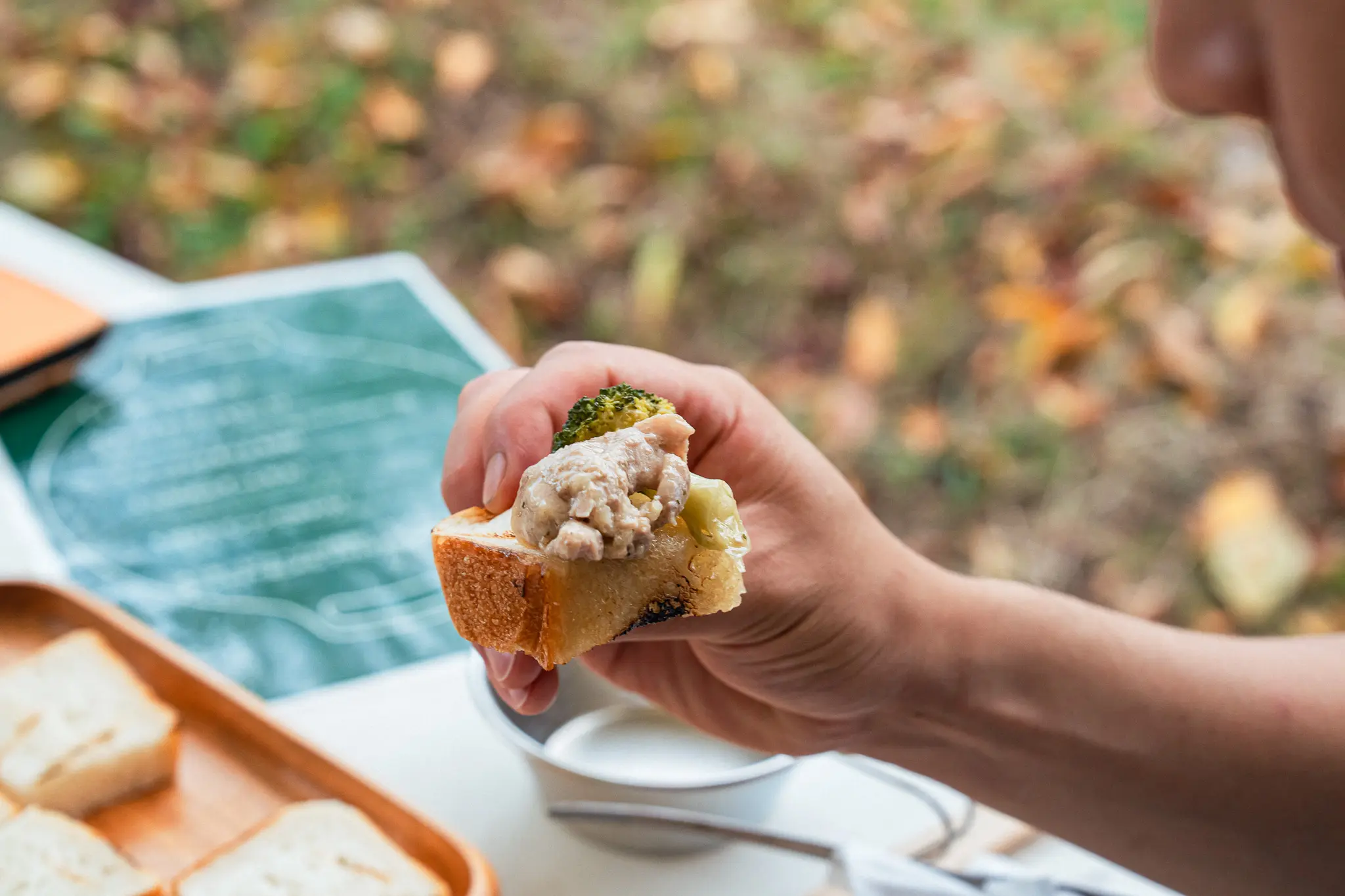 코페로 구운 빵